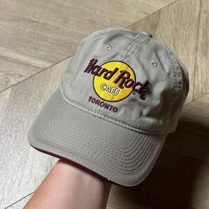 NWT Hard Rock Cafe Toronto Canada velcroback Hat